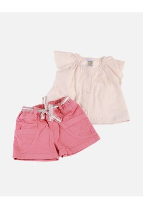 Conjunto Para Bebé Blusa + Short