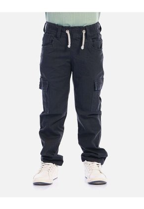 Pantalón Niño Casual Con Bolsillos Cargo