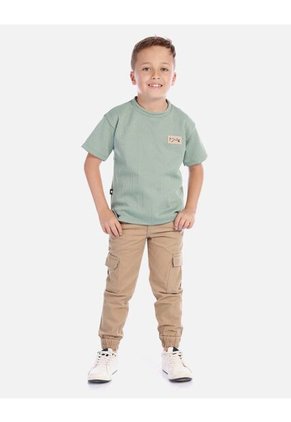 Jogger Cargo Niño Con Cordón Ajustable