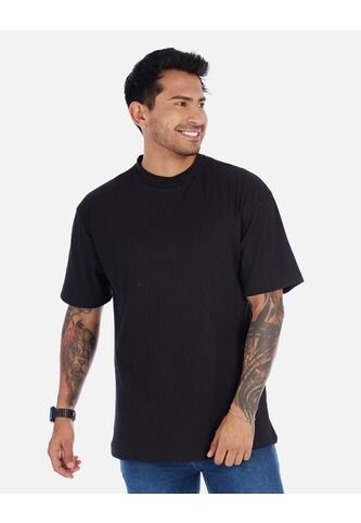 Camiseta Casual Cuello Alto Para Hombre Arequipe