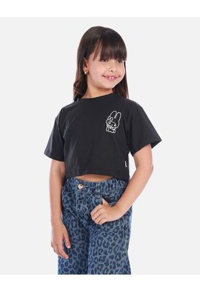 Camisa Para Niña Con Estampado De Conejo