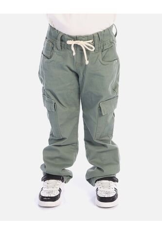 Pantalón Niño Casual Con Bolsillos Cargo Arequipe