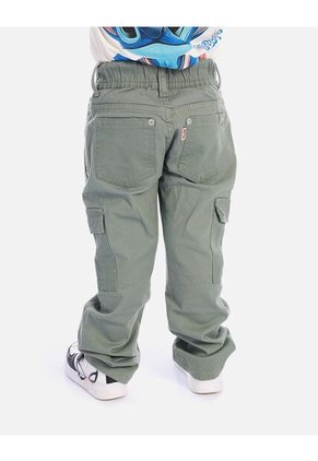 Pantalón Niño Casual Con Bolsillos Cargo