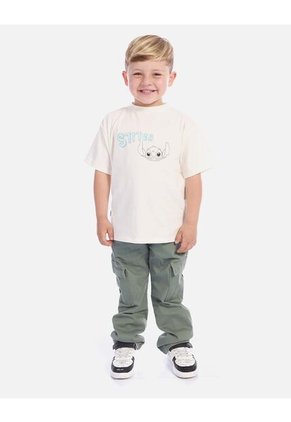 Pantalón Niño Casual Con Bolsillos Cargo
