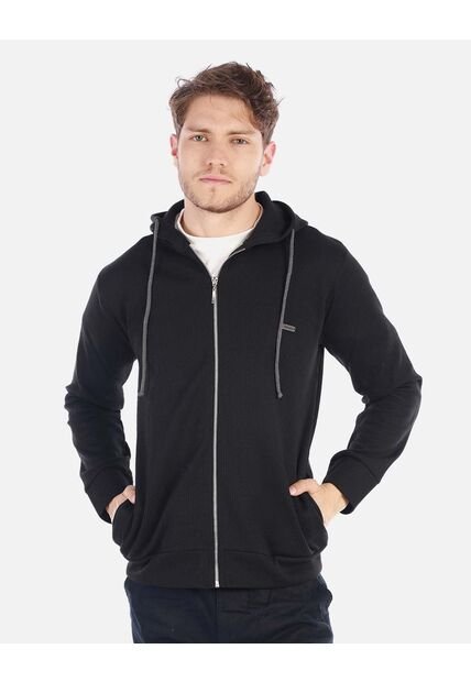 Chaqueta Tejida Para Hombre Con Cierre Frontal