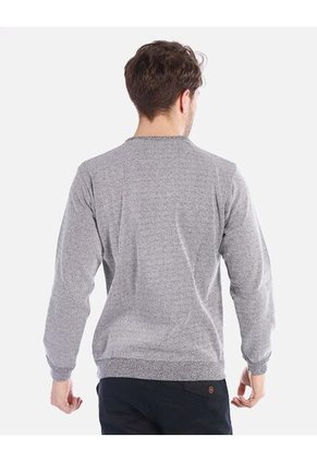 Suéter Tejido Para Hombre Cuello Redondo