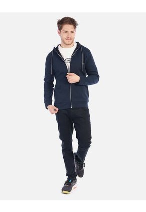 Chaqueta Tejida Para Hombre Con Cierre Frontal