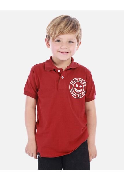 Camiseta Tipo Polo Infantil