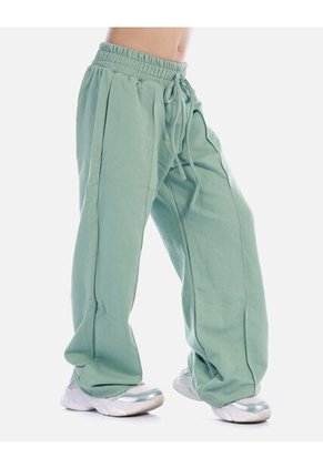 Pantalón Amplio Con Cintura Resortada