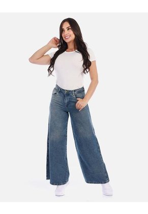 Jean Tiro Medio Mujer