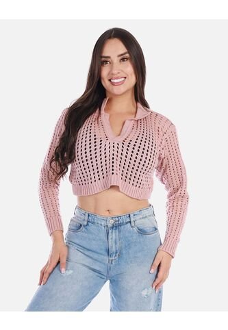 Buzo Calado Mujer Estilo Corto Arequipe