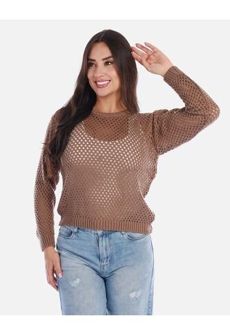 Buzo Calado Mujer Diseño Romántico Arequipe