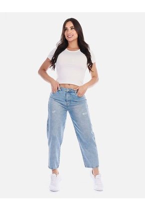 Jean Cargo Wide Leg Mujer Estilo Urbano