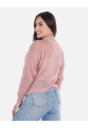 Buzo Calado Mujer Diseño Romántico