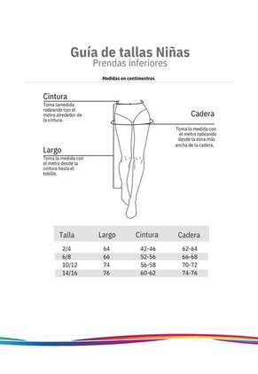 Pantalón En Rib Para Niña