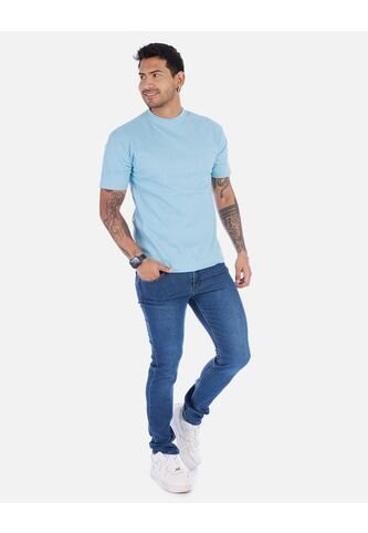 Camiseta Casual Cuello Alto Para Hombre Arequipe