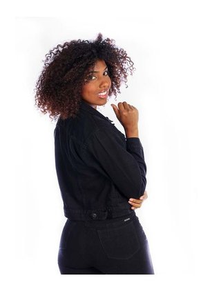 Chaqueta Jean Negra Arequipe Mujer