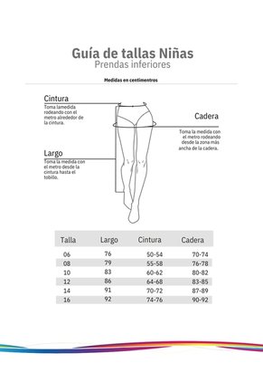 Pantalón Wide Leg Para Niña