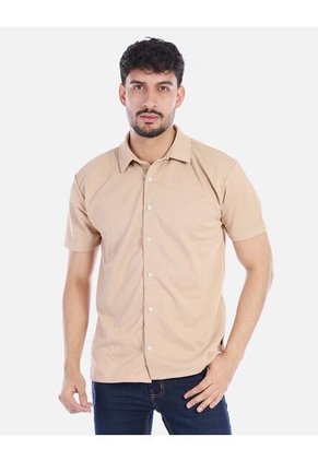 Camisa Manga Corta Para Hombre Moderna