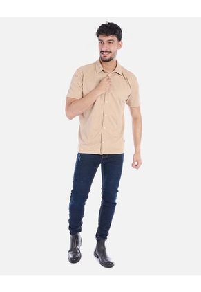 Camisa Manga Corta Para Hombre Moderna