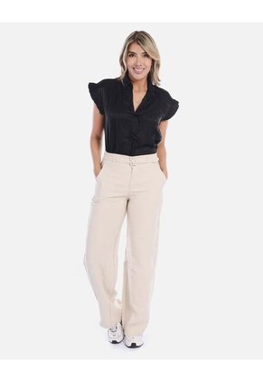 Pantalón Femenino De Silueta Recta