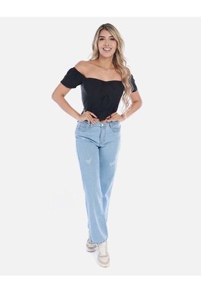 Blusa Femenina Con Escote Moderno