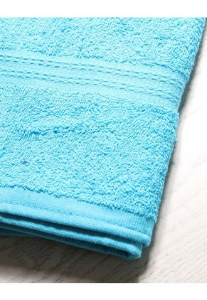 TOALLA DE BAÑO AZUL TURQUESA 60X120