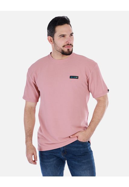 Camiseta Casual Para Hombre Cuello Redondo