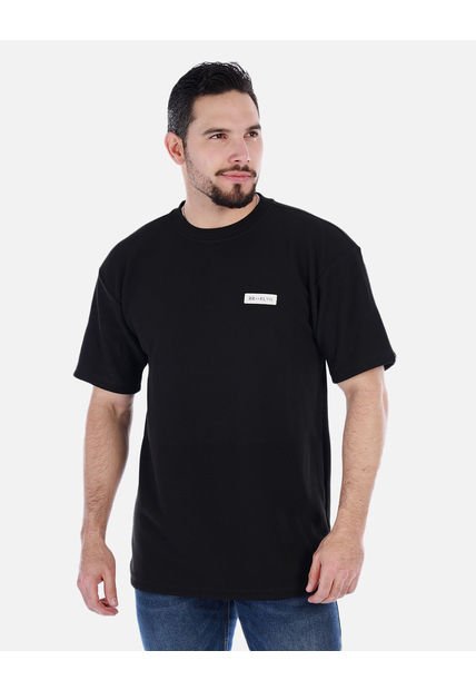 Camiseta Casual Para Hombre Cuello Redondo