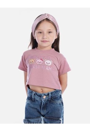 Blusa Infantil Para Niña Con Estilo Actual Y Cómodo