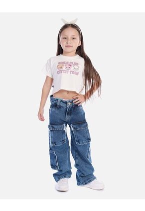 Blusa Infantil Para Niña Con Estilo Actual Y Cómodo