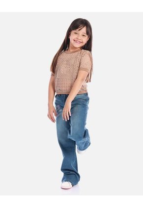 Blusa Infantil Calada Para Niña Con Estilo Moderno