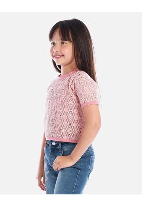 Blusa Infantil Calada Para Niña Con Estilo Moderno