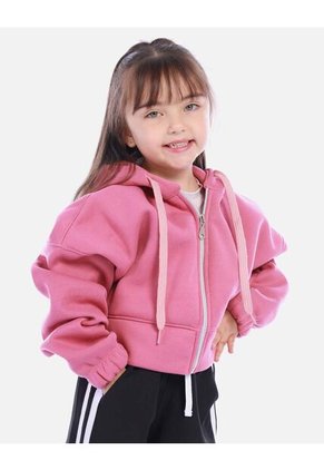 Hoodie Con Cierre Para Niña
