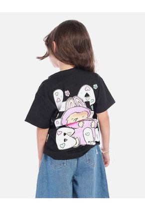 Camisa Para Niña Estampada Labubu Divertida