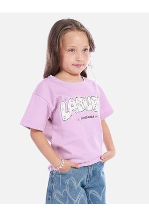 Camisa Para Niña Estampada Labubu Divertida