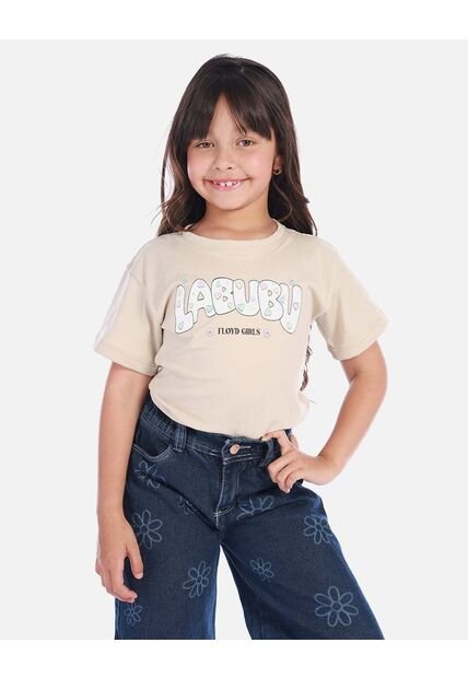 Camisa Para Niña Estampada Labubu Divertida
