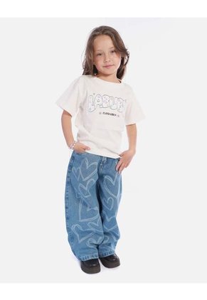 Camisa Para Niña Estampada Labubu Divertida