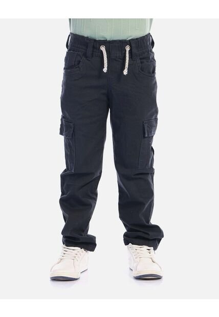 Pantalón Niño Casual Con Bolsillos Cargo
