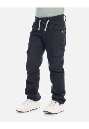 Pantalón Niño Casual Con Bolsillos Cargo