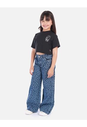 Camisa Para Niña Con Estampado De Conejo