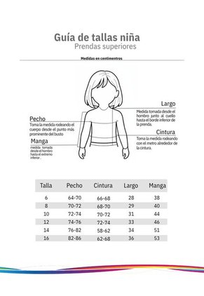 Blusa Infantil Moderna Para Niña | Arequipe