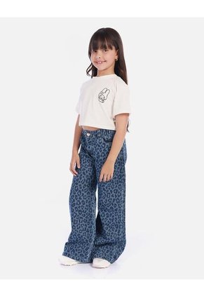 Camisa Para Niña Con Estampado De Conejo