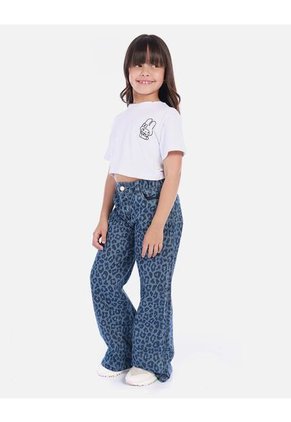 Camisa Para Niña Con Estampado De Conejo
