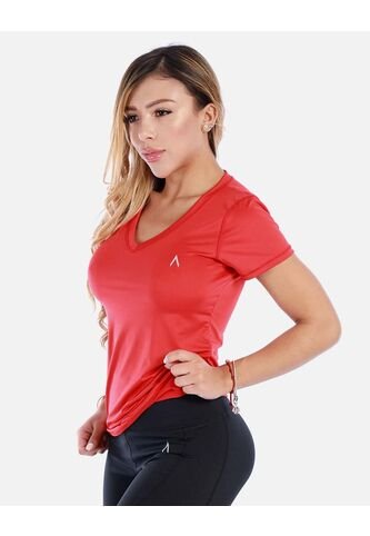 Camiseta Deportiva Cuello V Manga Corta Arequipe
