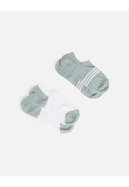 Medias Taloneras Para Mujer Set X2