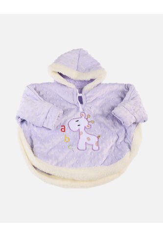 Ruana Para Bebé Con Capota Arequipe