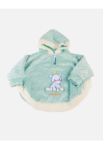 Ruana Para Bebé Con Capota Arequipe