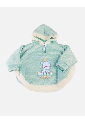 Ruana Para Bebé Con Capota