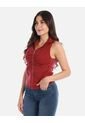 Blusa Entallada Para Mujer Con Cierre Frontal Y Ajuste Definido de Arequipe
